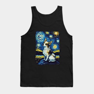 Chihuahua Starry Night Tank Top